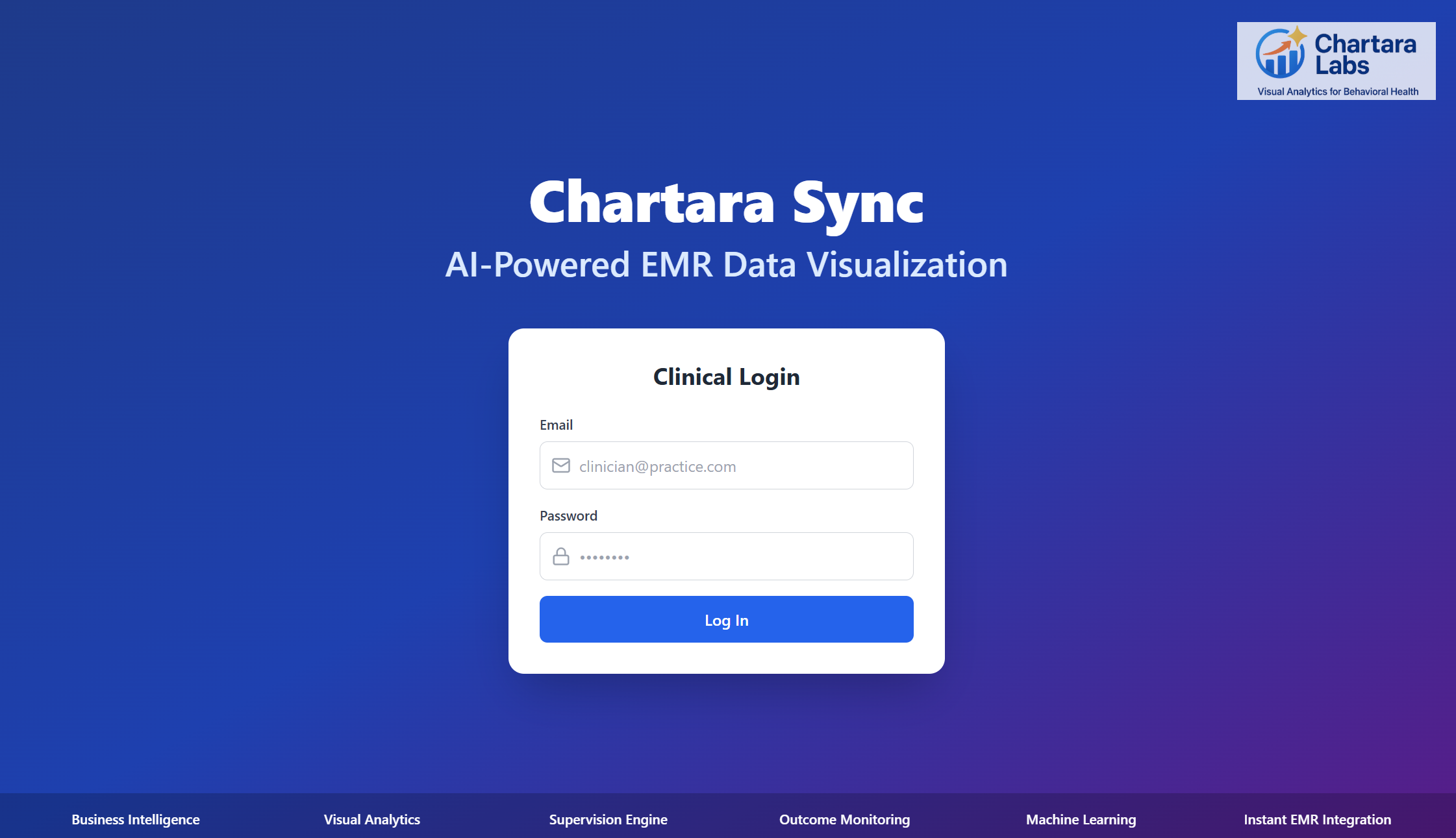 Chartara Sync Interface